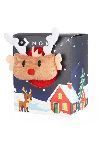 CSLS 250-031 ABS Moraj rojo Navidad calcetines unisex en una caja