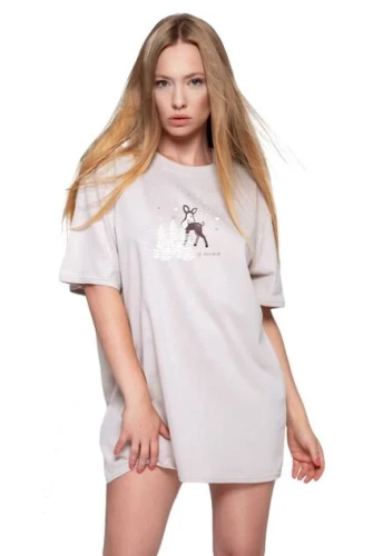 Camisón Sensis Ciervo - beige