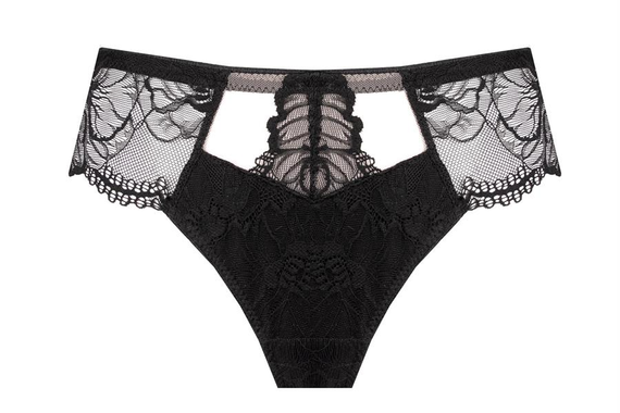 Braguitas Unikat Belem negras encaje cómodas elegantes