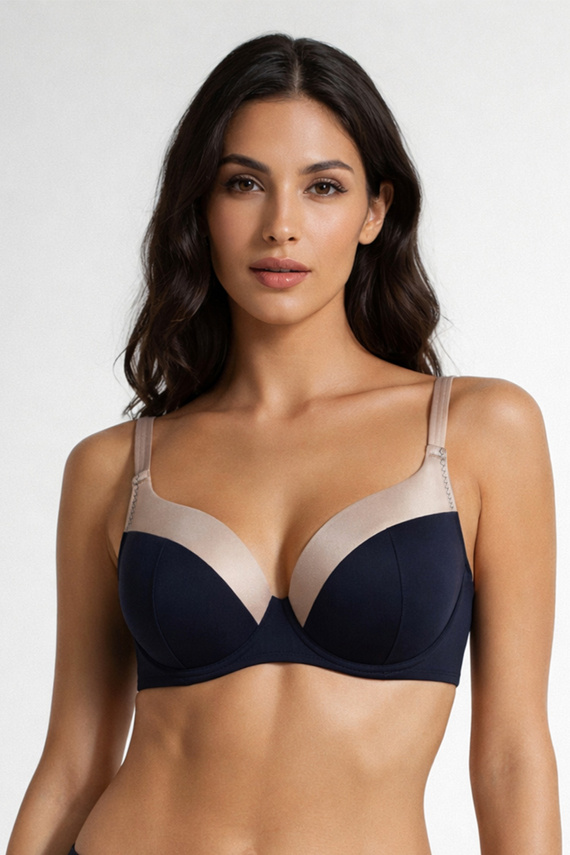 Mediolano Dorato 20001 sujetador bikini Full Cup azul elegante