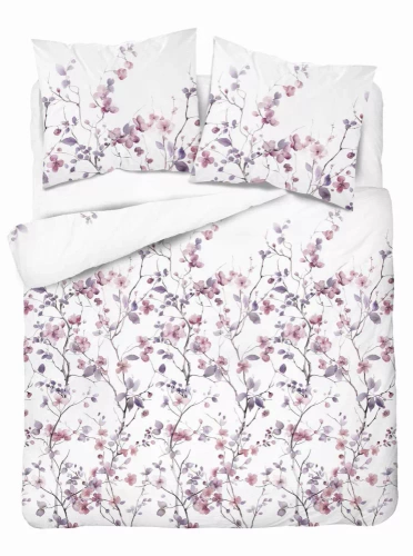 5490 B Detexpol Satin Stories blanco | 100% algodón, tejido de raso, cremallera, papel de regalo