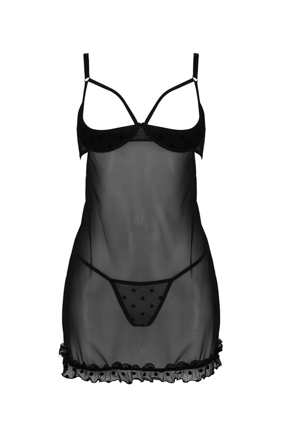 Marina Chemise mujer chemise Passion negro