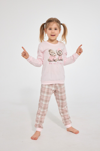 Pijama para niña Cornette 594/202 592/202 Be My Friend 100% algodón manga larga