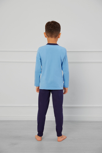 Rex Pijama de niño Italian Fashion - azul/azul