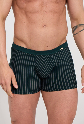 Bóxer para hombre Cornette Infinity 912/94 Modal verde ajustado premium