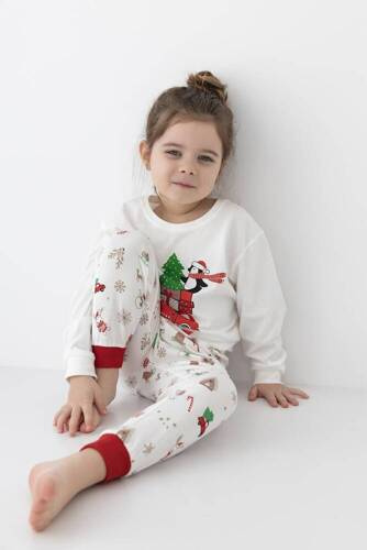 Lillian/Olivier Pijama Niños Sensis -ecru