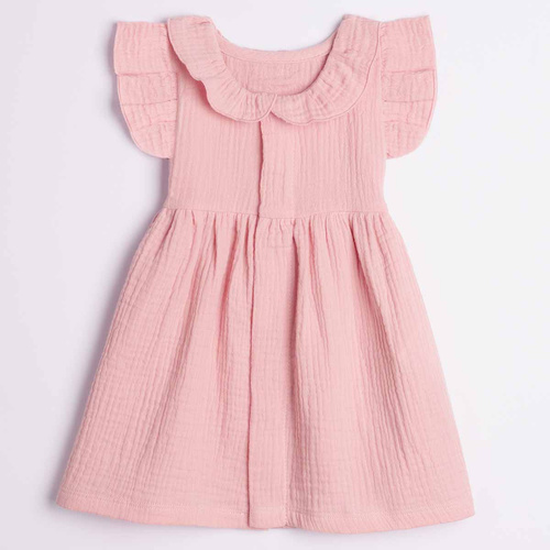 Nicol 224246 Vestido de Muselina para Niña 100% Algodón para Verano