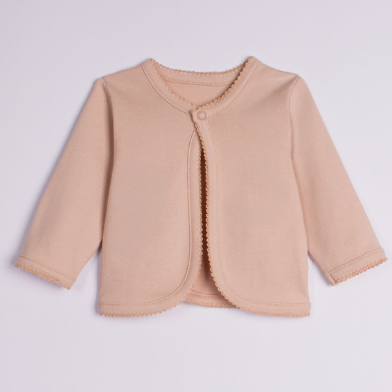 Conjunto para bebé Nicol 142107 de 5 piezas 100% algodón beige