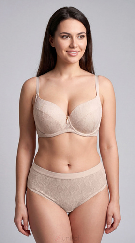 Braguitas Unikat Clea beige clásicas elegantes cómodas para mujer
