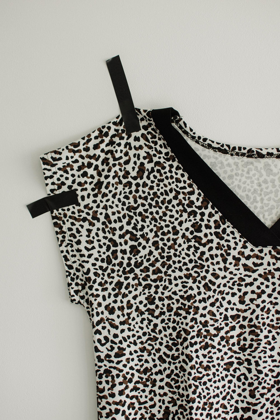 853 Kendall De Lafense - Camisón Pantera viscosa - camuflaje crudo