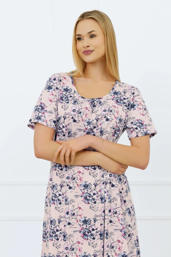 Sagitta camisa de manga corta para mujer Moda Italiana - estampado