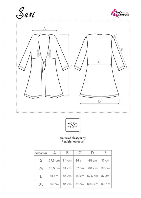 Suri LC 90021 Bata de mujer LivCo Corsetti