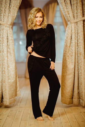 Pangkor Conjunto de pijama para mujer Kalimo - negro