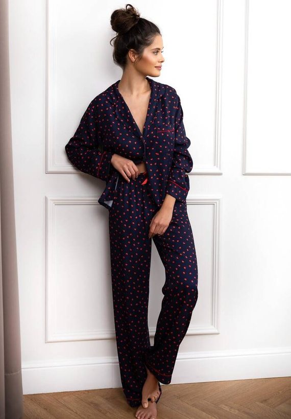 Sophia Pijama de mujer Sensis - azul marino