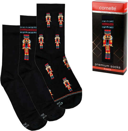 Calcetines A45 Premium A'3 Cornette - negro (soldados)