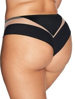 2135 Braguita de bikini Ava para mujer - negra