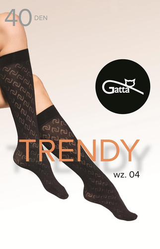 Calcetines Gatta Trendy 04 - 40 den, estampados, elegantes
