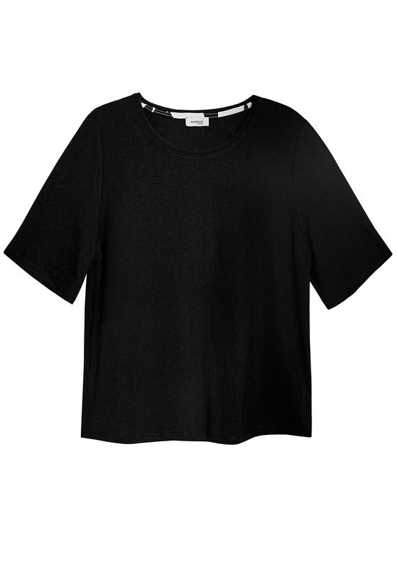 Mefemi by Nipplex Aurora PC82 Pijama de verano para mujer viscosa negro-ecru