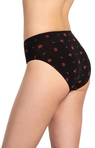 L-122BI-61 Pack de 3 braguitas Lama para mujer, algodón, corte clásico