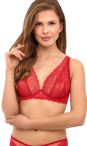 2523 Sujetador bralette suave Lupoline rojo