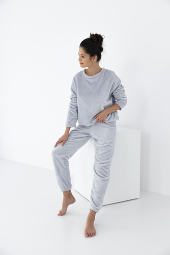 Pijama de mujer Esme Soft Sensis - gris