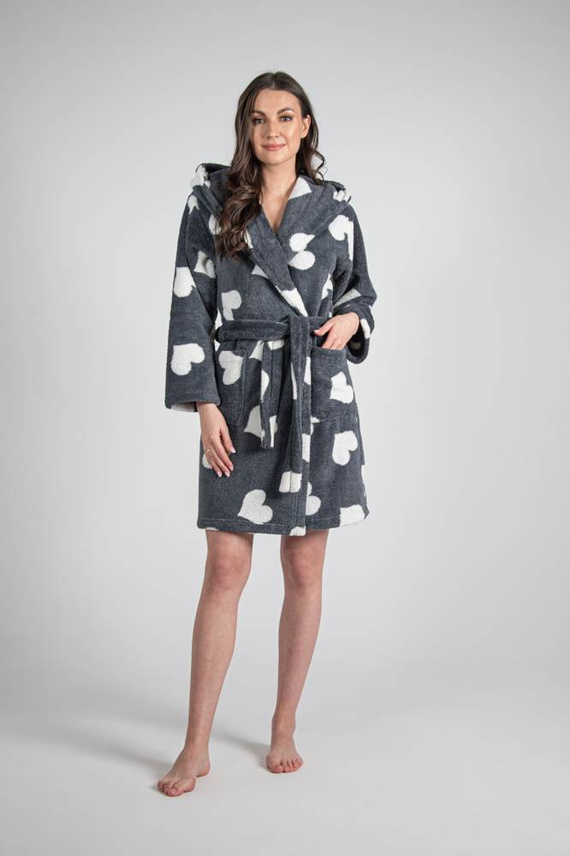 671 Hearts Bata corta para mujer Forex - grafito