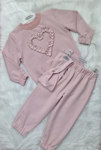 Mia Sudadera niño Bambarillo rosa ahumado - algodón y elastano, suave punto sudadera | Comodidad y estilo