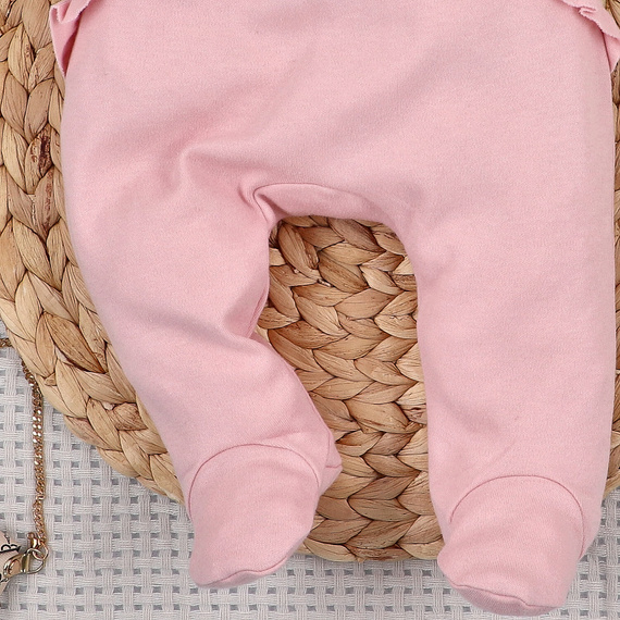 ABN-5542 Semi-cama para bebé de algodón orgánico Nini Happy Animals - comodidad, seguridad, respetuosa con el medio ambiente