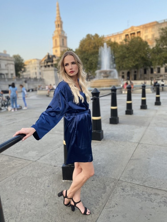 797 Bata clásica de mujer Forex - azul marino