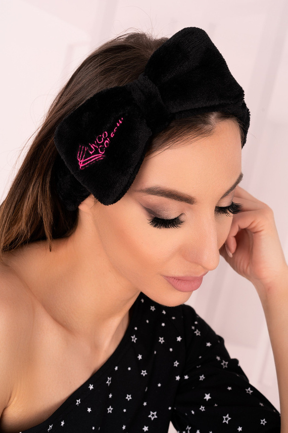 Krissan Negro SP012 LivCo Corsetti Fashion diadema para el pelo - negro