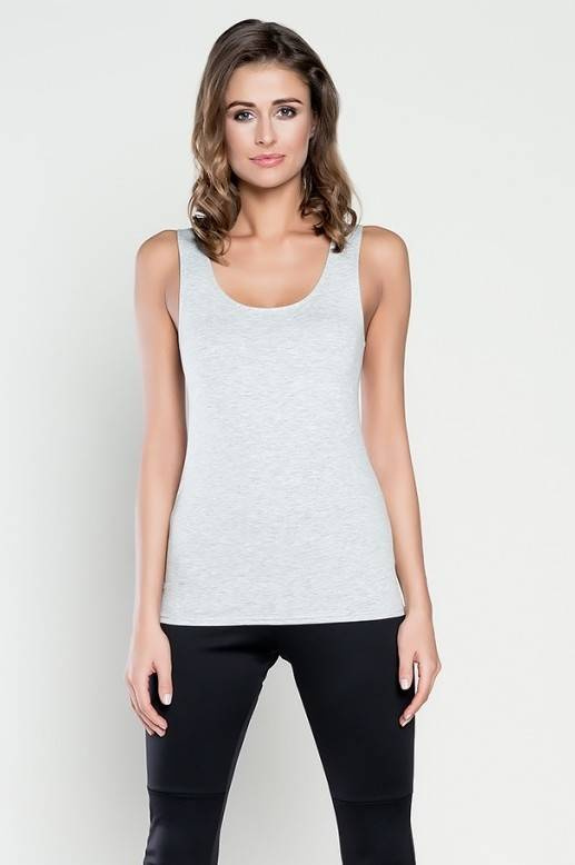 Ibiza Camisa hombros anchos Mujer Moda Italiana- blanco