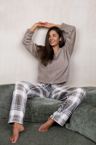 Pijama Milou II , Sensis chándal mujer - beige