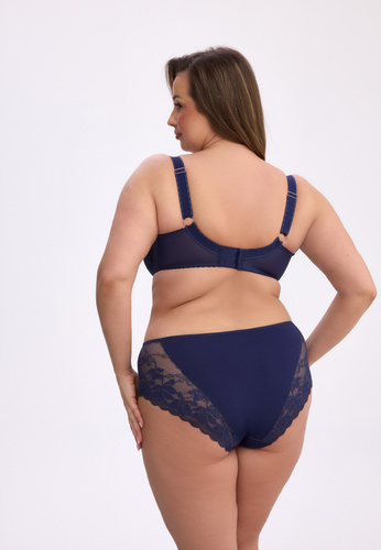 BSM 1058 Sonia Sujetador semiacolchado maxi Gaia - azul