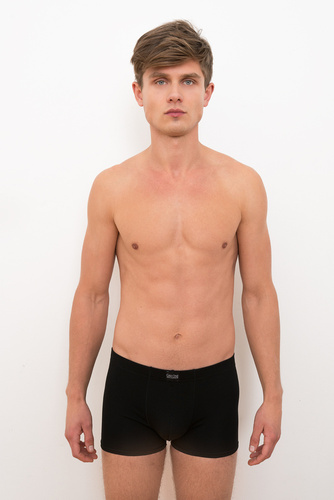 Calzoncillos bóxer Apollo hombre Italian Fashion - negro