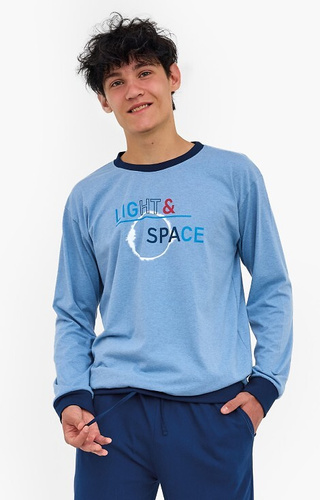 998/57 Pijama juvenil Cornette F&Y - algodón, manga larga, pantalón