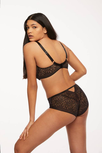 SC-857 Sujetador suave Mandala III Kinga negro