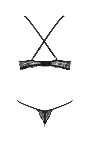 Quentris Conjunto de bikini Passion negro