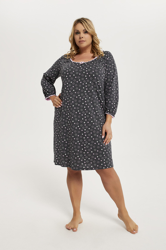 Camisón manga 3/4 Antilia Moda Italiana - estampado