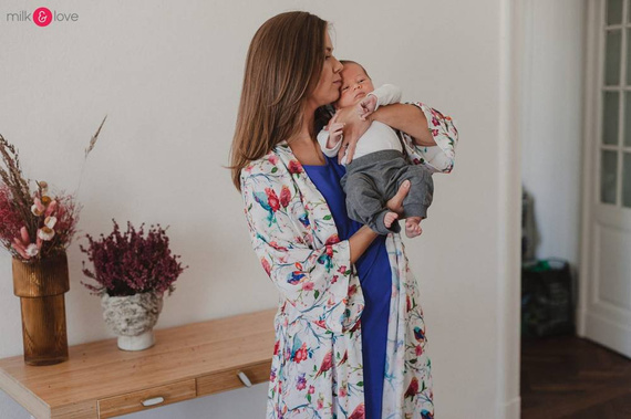 Forest Szlafrok bambusowy Milk&Love 