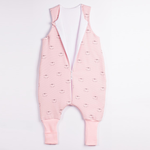 Saco de dormir con piernas Nicol Tosia 225044 1,5 TOG Algodón Gatos Rosa