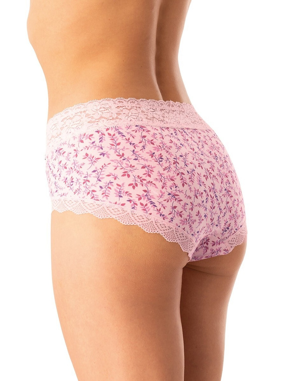 Braga de mujer Key LPC 547 rosa marino - algodón, cómoda, lote de 2 piezas