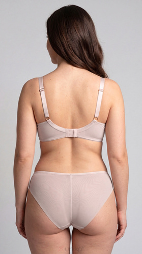 Sujetador Soft Claudine Unikat beige bordado suave con aros