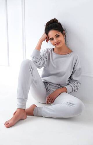 Plata Pijama de mujer Sensis - gris