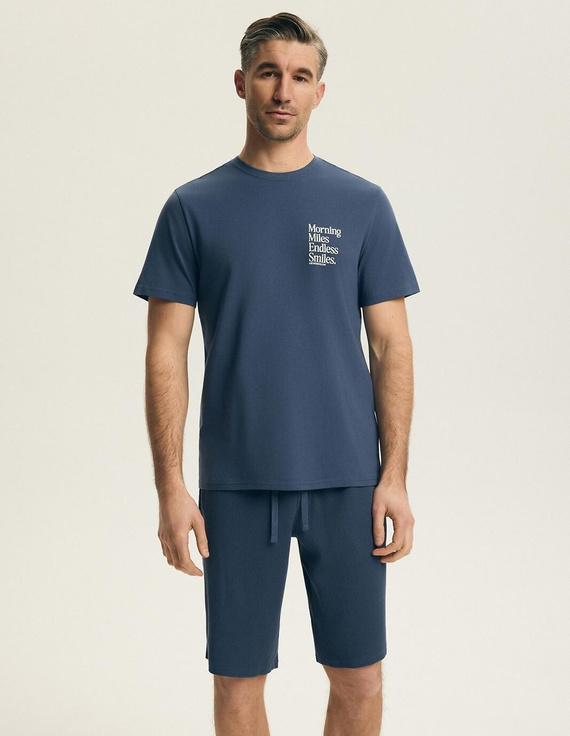 Henderson 44605 Play pijama hombre algodón manga corta shorts cómodo