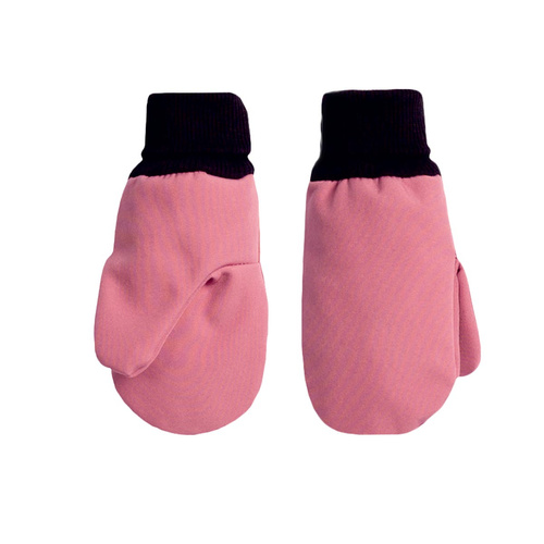229070 Guantes infantiles Nicol Softshell impermeables con forro polar - rosa