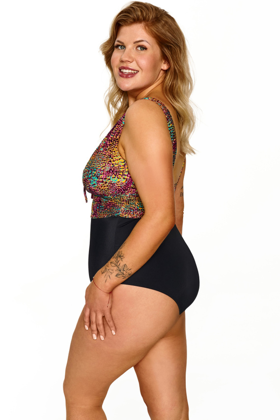 Bañador Lupoline Greta moldeador escote V elegante mujer