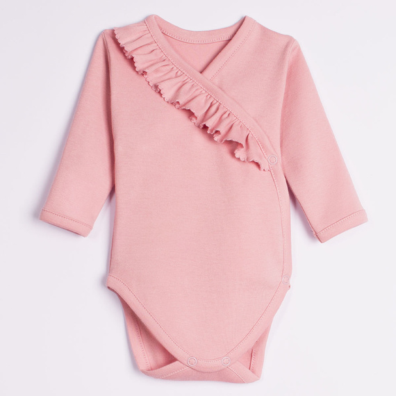 Conjunto para bebé Nicol 142106 de 5 piezas 100% algodón rosa empolvado