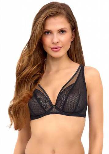 2526 Sujetador suave negro Lupoline