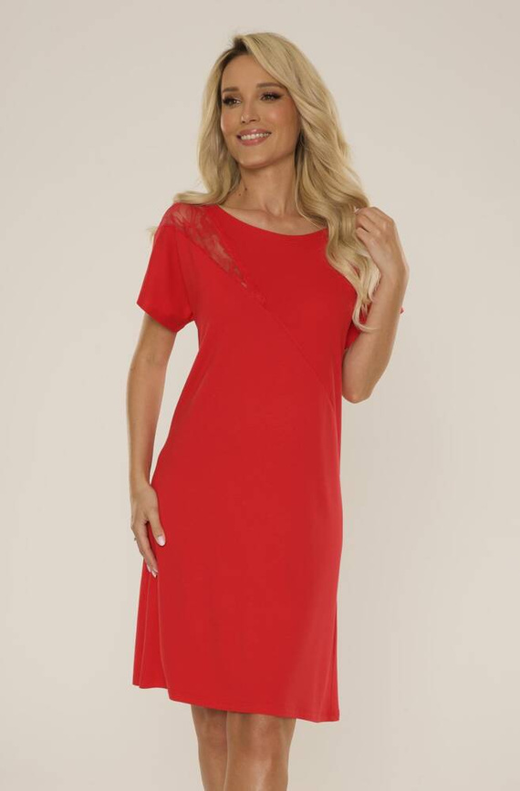 737 Camisón Velar Forex - rojo