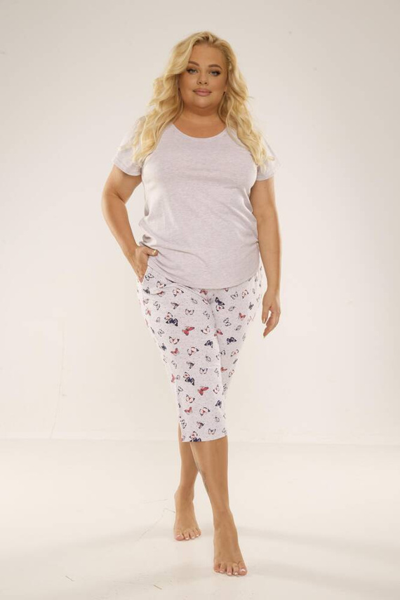 483 Mariposa Forex Pijama de mujer - beige melange
